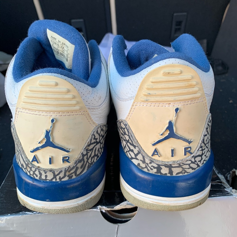 Nike Jordan Retro 3’s True Blue Gem